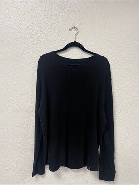 Lucky Brand long sleeve waffle knit thermal sweatshirt men’s Large EUC
#1052